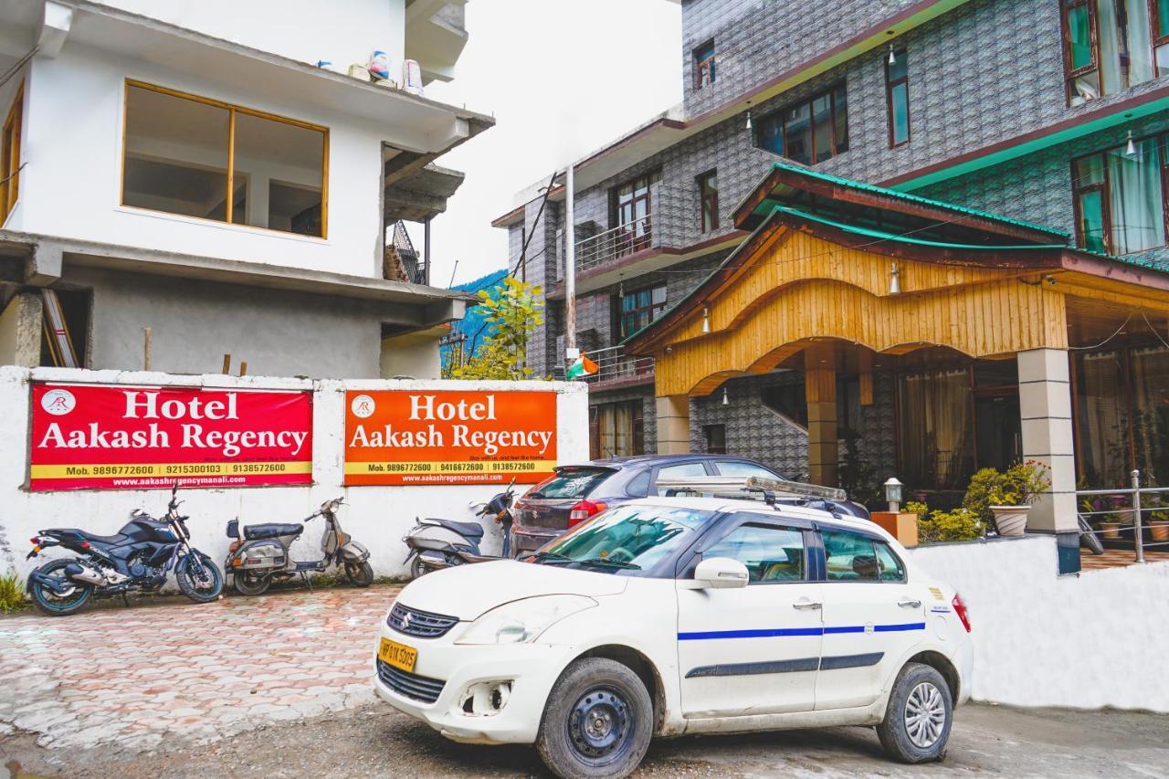 Hotel Aakash Regency Manāli Buitenkant foto